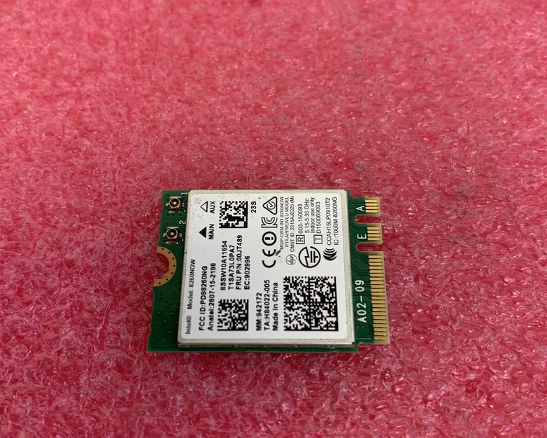 Intel 8260NGW Dual Band Wireless-AC Bluetooth WiFi M.2 Card