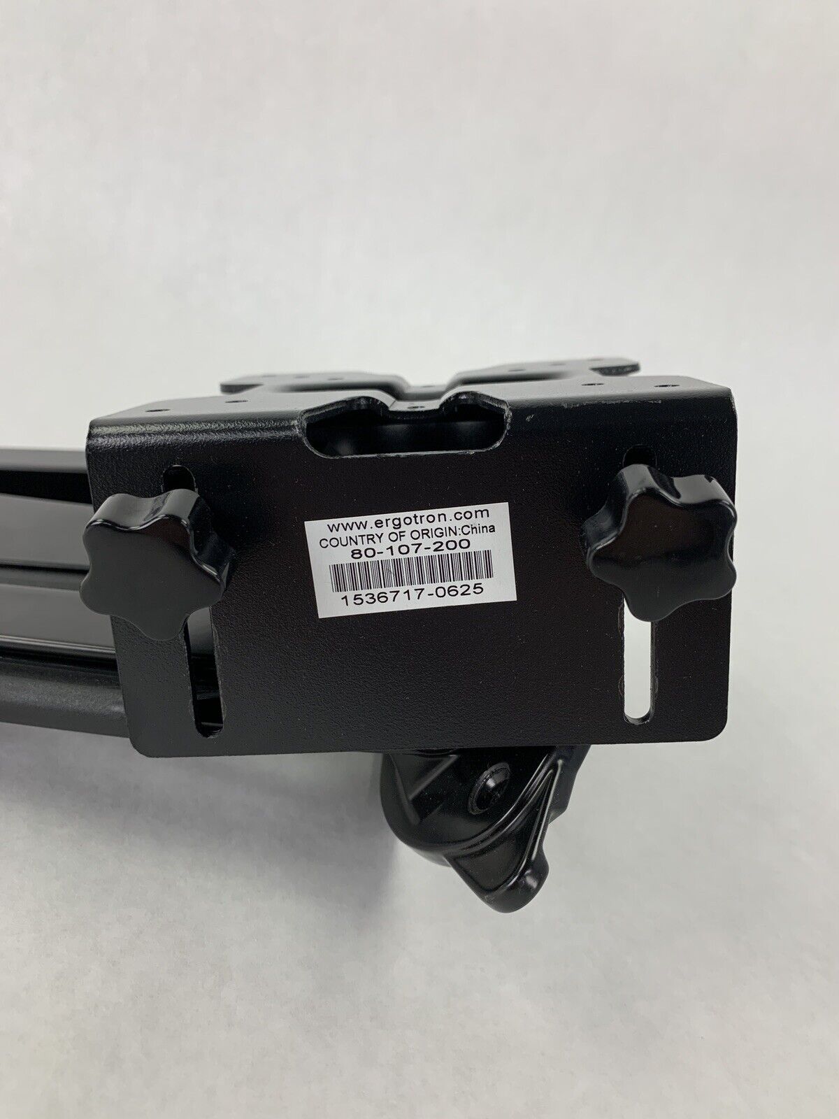 Ergotron 80-107-200 Mini PC Mount w/ Peerless Arm and Wall Mount No Screws