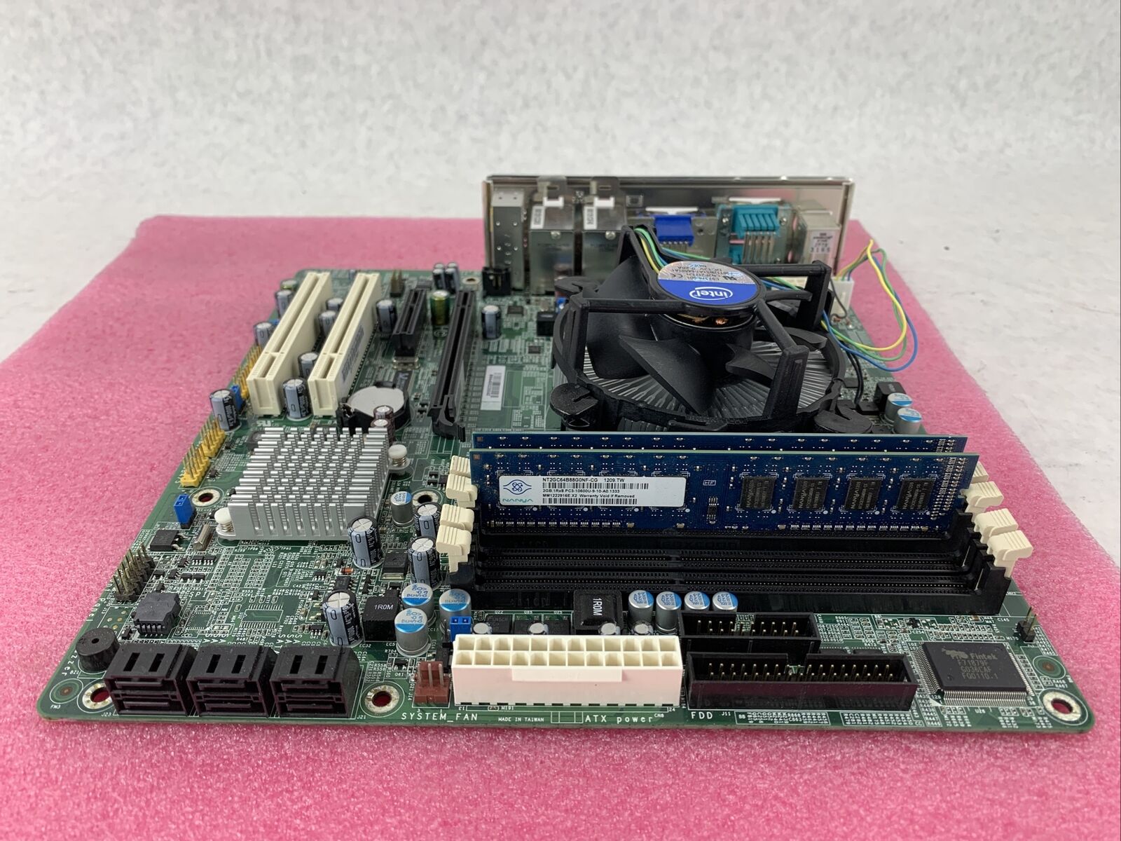 DFI PT330 Motherboard Intel Core i5-660 3.33GHz 4GB RAM w/ I/O Shield
