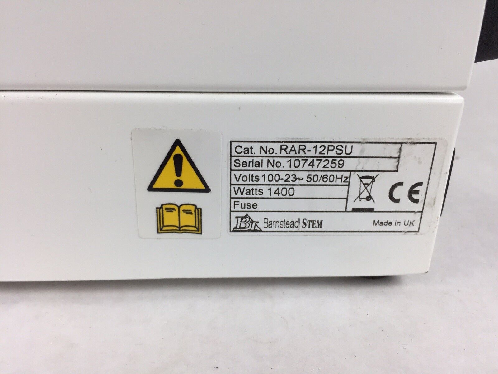 Anachem RAR-12PSU - 1400W - PE 298500 - Power Supply and Cable