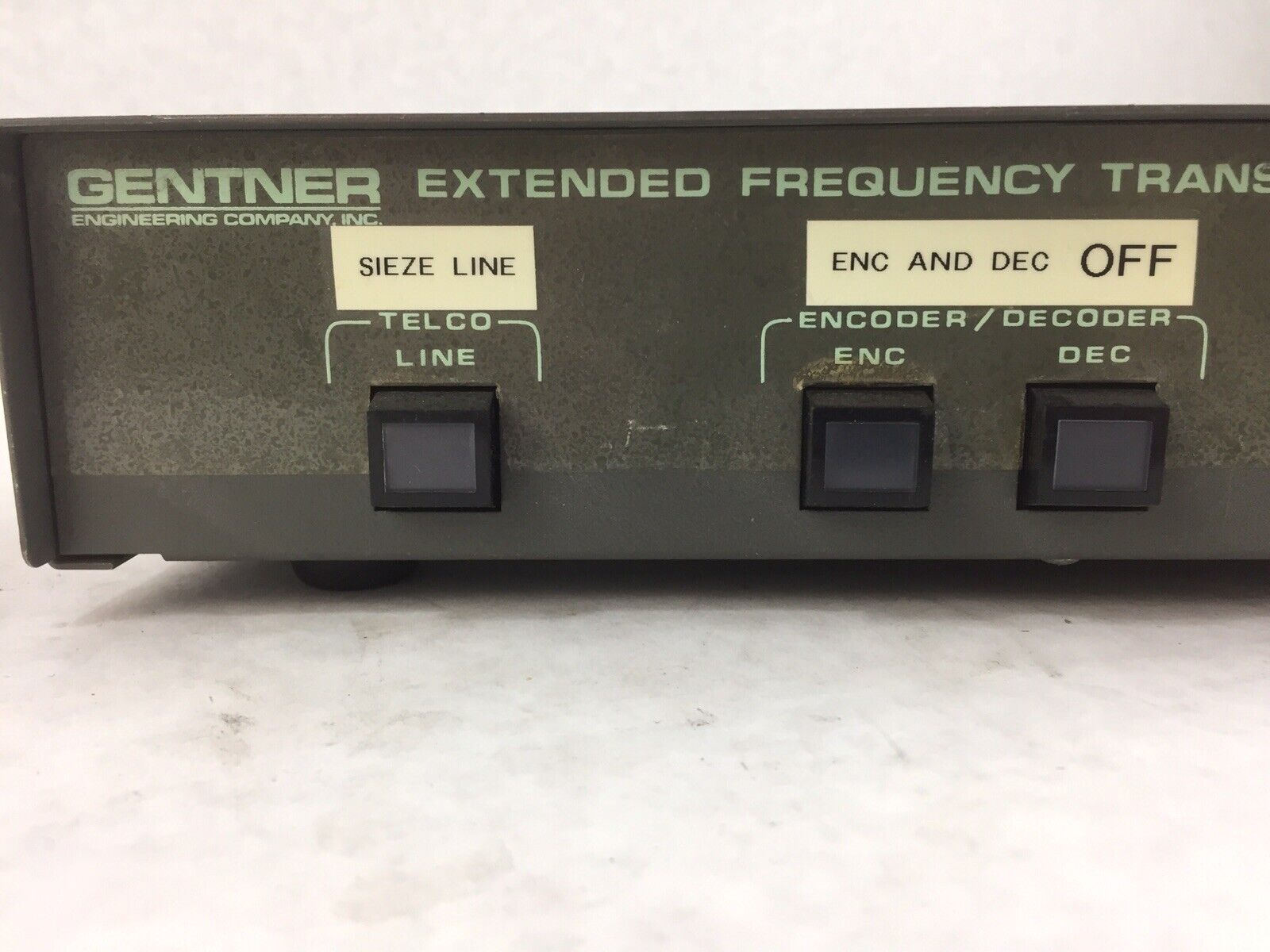 GENTNER EFT-900 TRANSCEIVER P/N 910-057-001