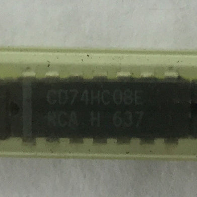 RCA CD74HC08E 16 Pin, NEW (Lot of 6)