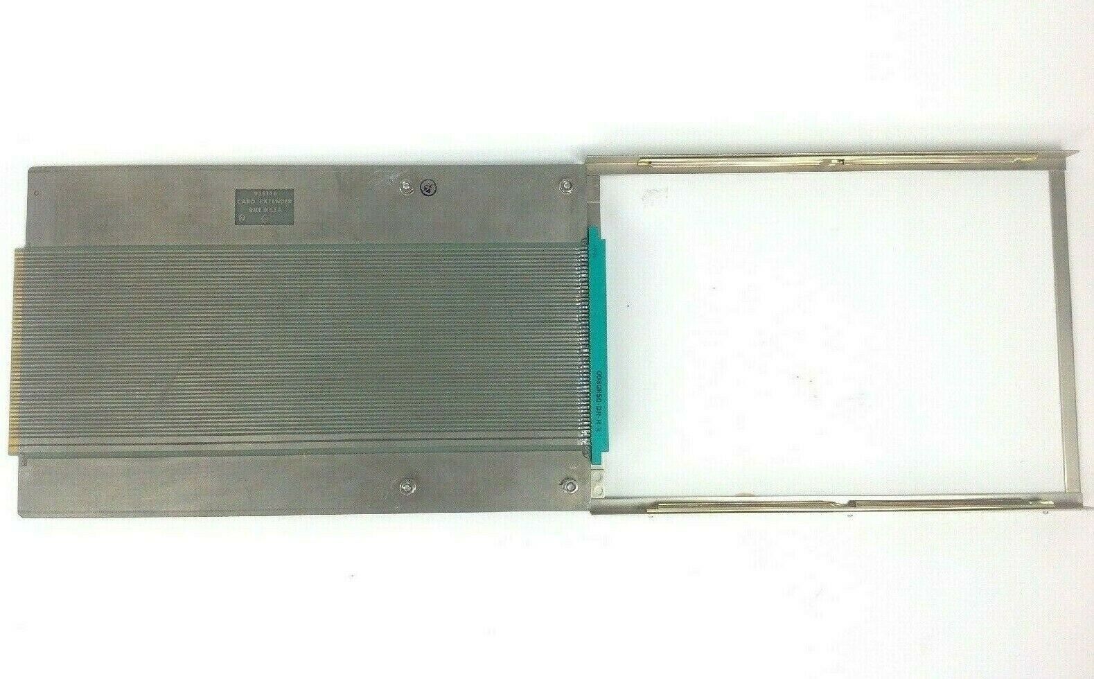 Vintage Card Extender 938746 50 Pin 008GR5-DR-H-X with Birtcher 16B-20-3 Rails