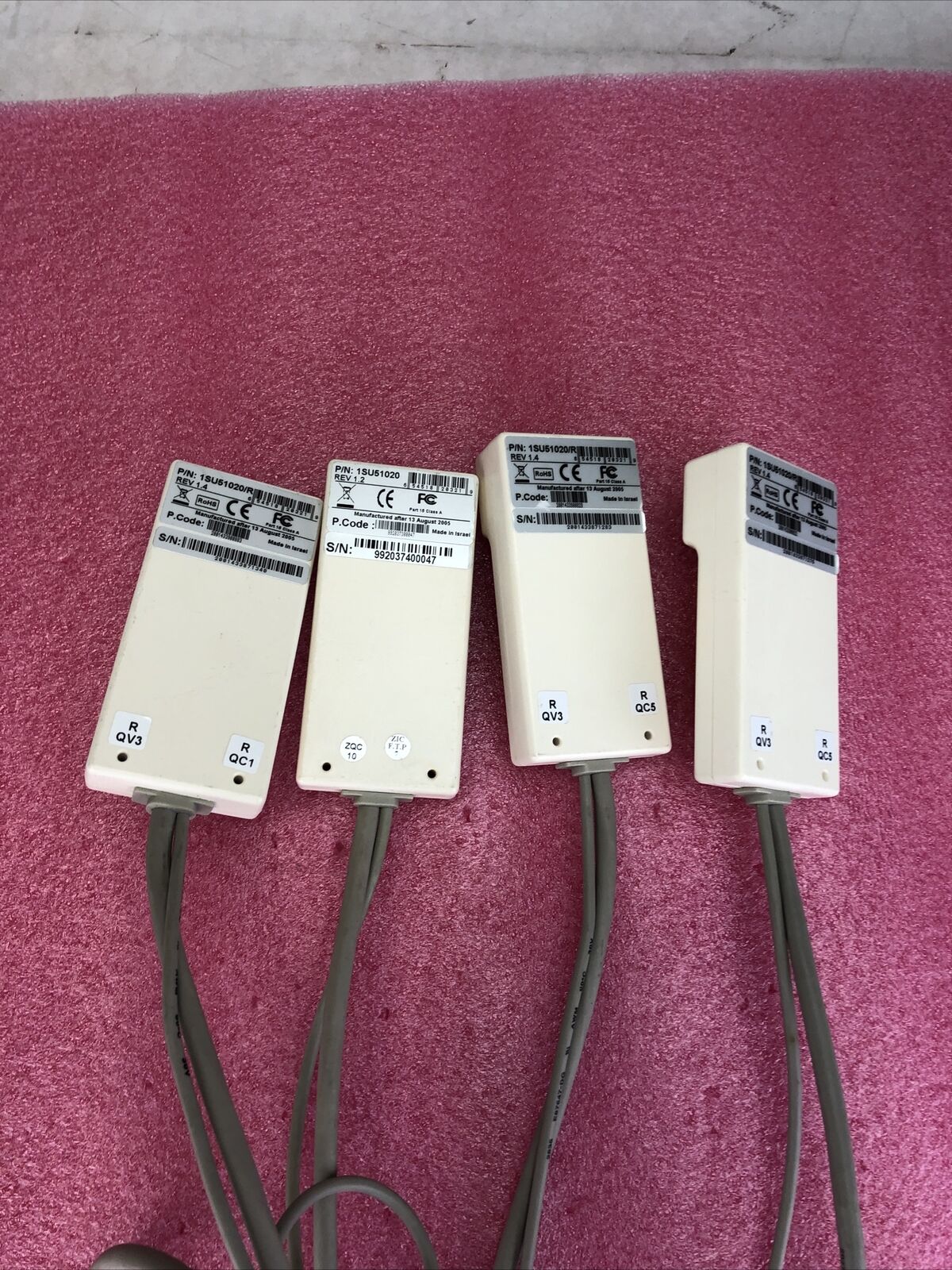 Lot of 4 MINICOM 1SU51020/R RICC - USB VGA REV 1.2