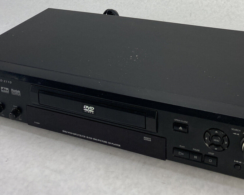 Mintek DVD-2110 DVD CD Player S-Video Component RCA NO REMOTE