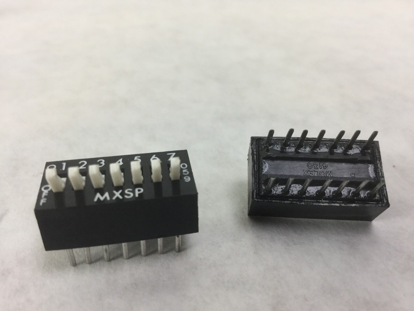 Molex MXSP, 7 Positions, Lot of 17, NEW