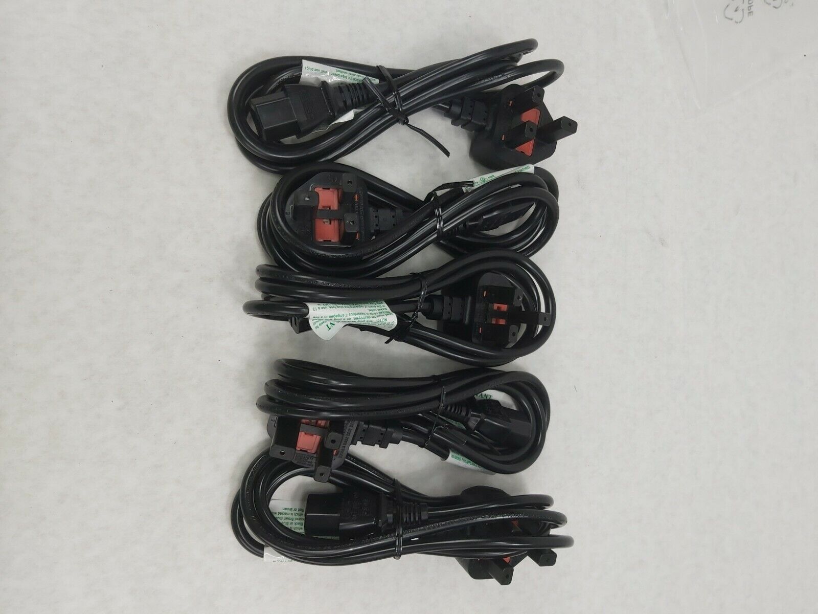 I-Sheng SP-62 Fuse Plug 5A 250V SS145/A BS1363/A Power Cord UK Lot of 5