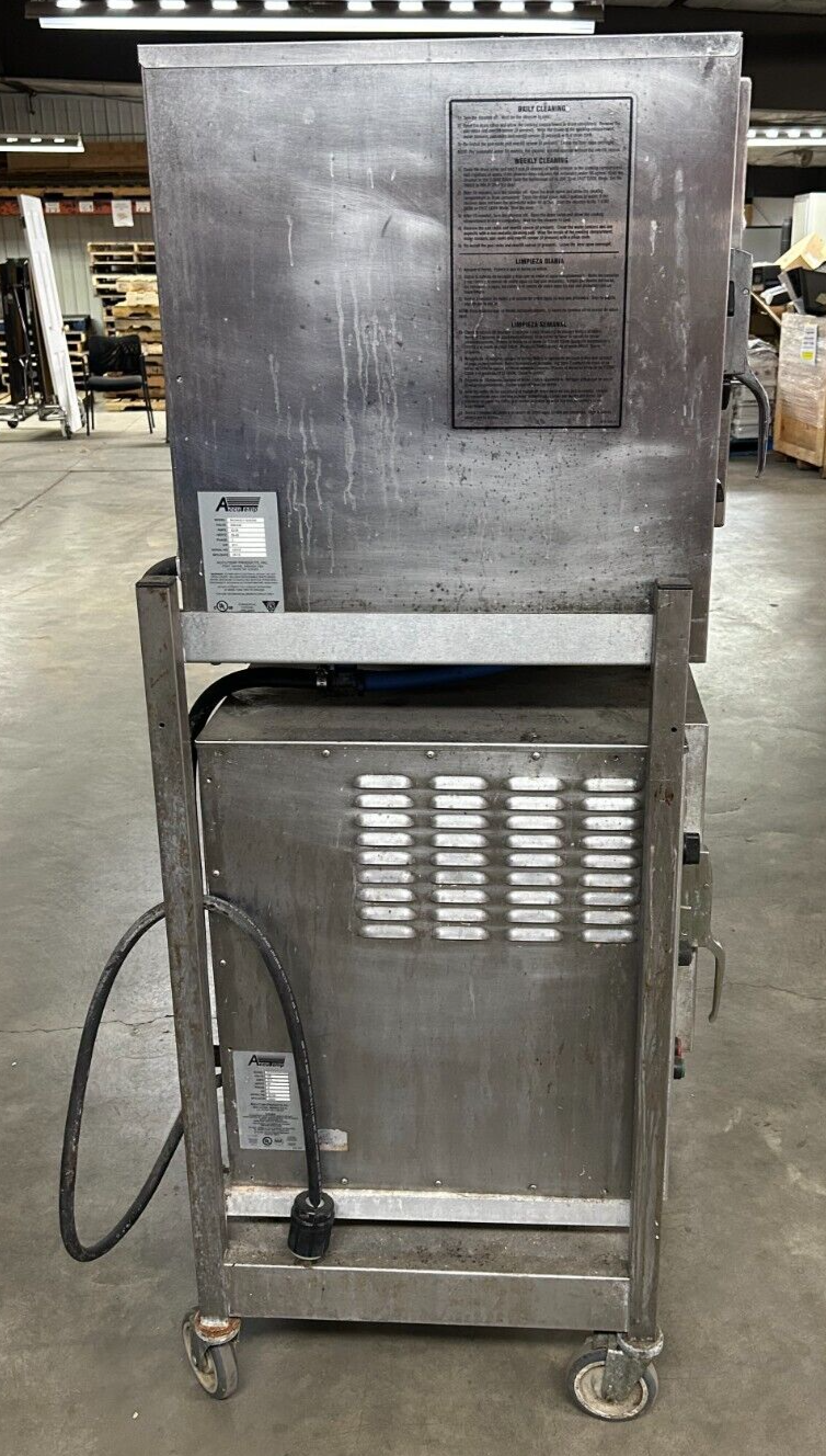 Accutemp Double Stacked Steam 'N' Hold 208V 3 Phase S62083D S62403D