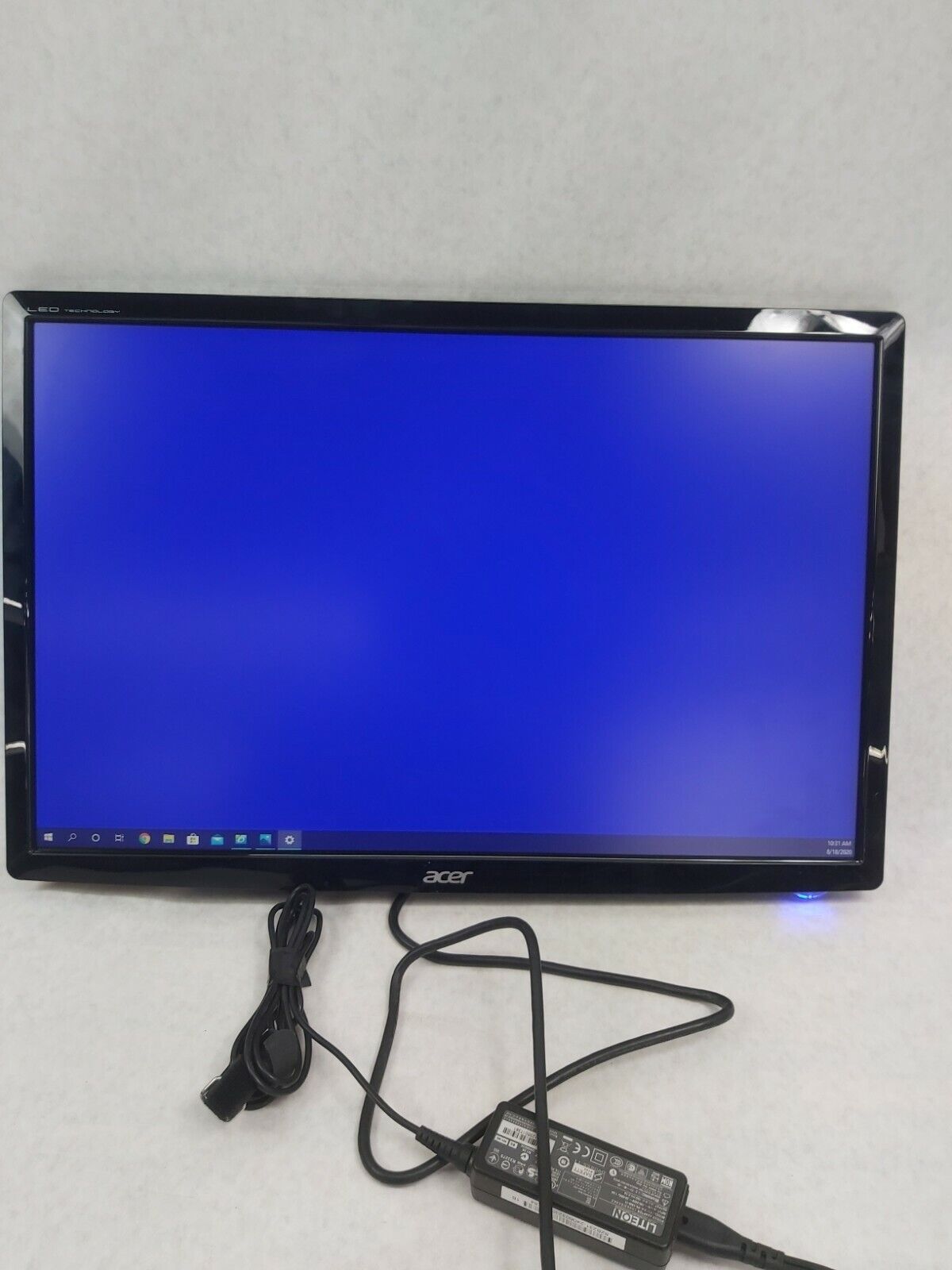 Acer V225WL 22" LCD LED Backlit Widescreen 1680x1050 16:10 5ms Monitor Grade B 2