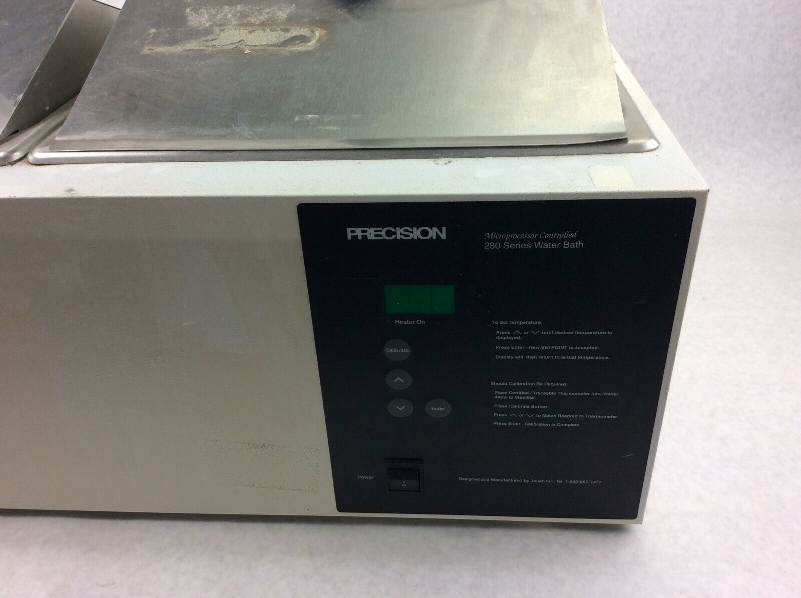 Precision Scientific 280 Series 288 51220058 Dual Bin Water Bath