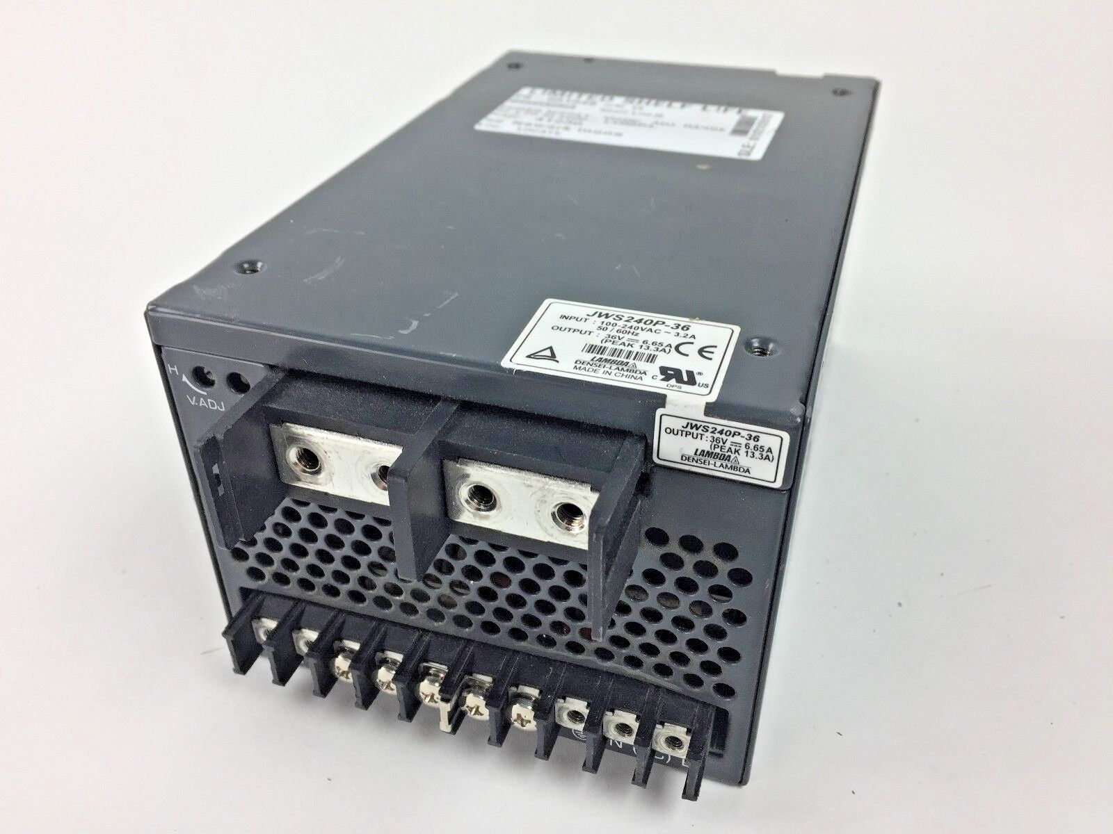 Densei Lamboa JWS240P-36 26-551549 100-240VAC 3.2A Industrial Power Supply