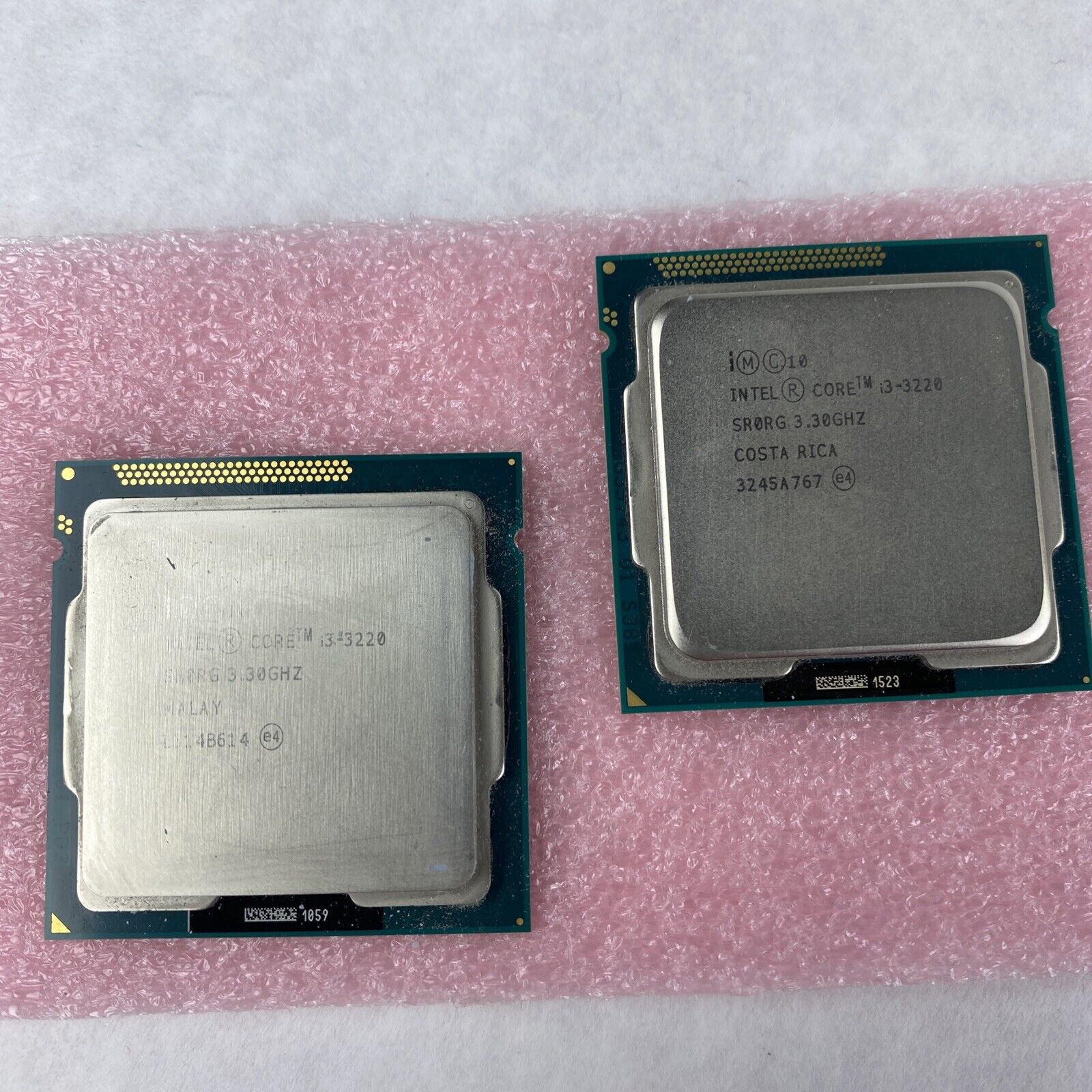 Intel SR0RG Core i3-2220 3MB LGA1155 Dual Core CPU Processor 3.3GHz