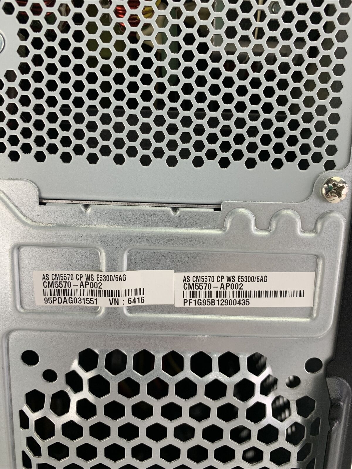 ASUS CM550 MT Intel Pentium Dual-Core E5300 2.6GHz 6GB RAM No HDD No OS