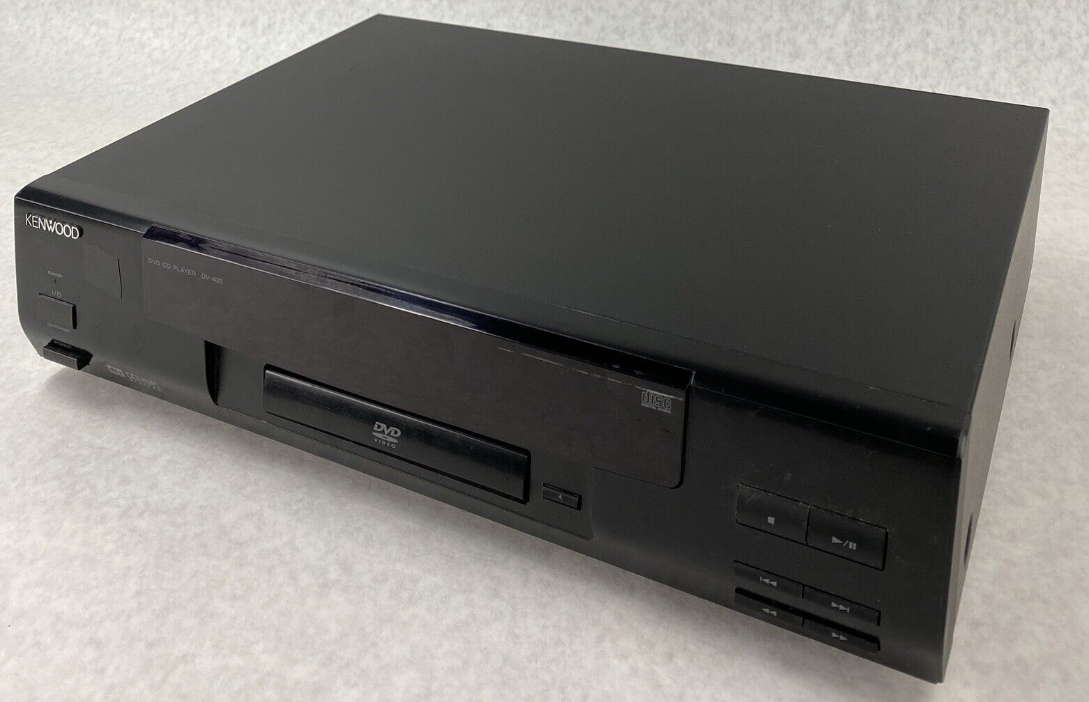 Kenwood DV-402 CD DVD Player Tested but NO REMOTE