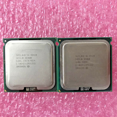 LOT OF 2 - INTEL XEON E5420 2.50Ghz Processor SLBBL