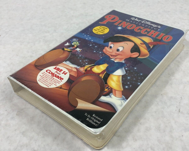 Walt Disney Pinocchio VHS Masterpiece #239 Sealed New