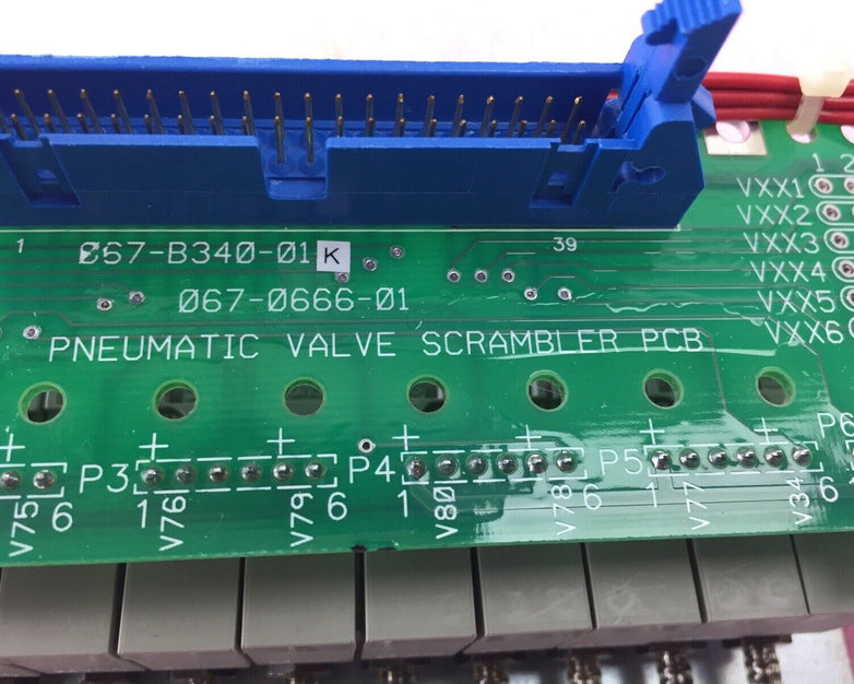 Siemens Bayer - 067-B340-01K - Pneumatic Value Scrambler PCB