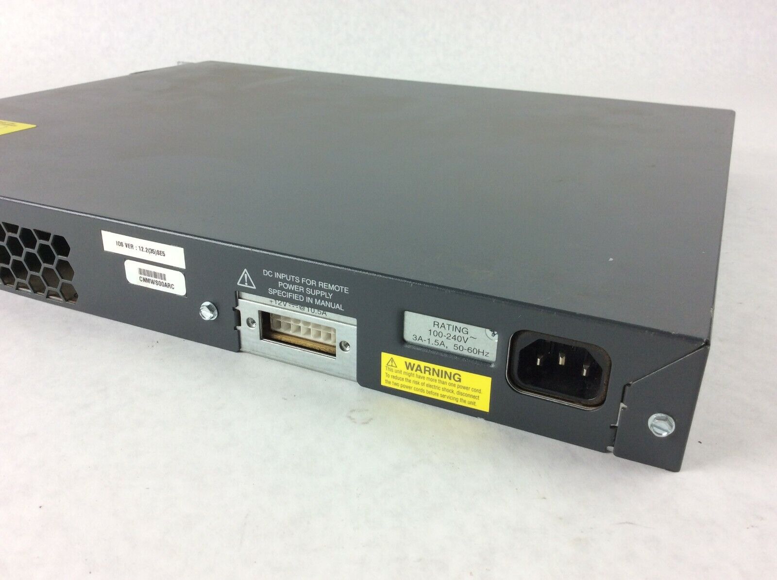 Cisco Catalyst WS-C3750G-24TS-S1U 24 Port Gigabit Network Switch