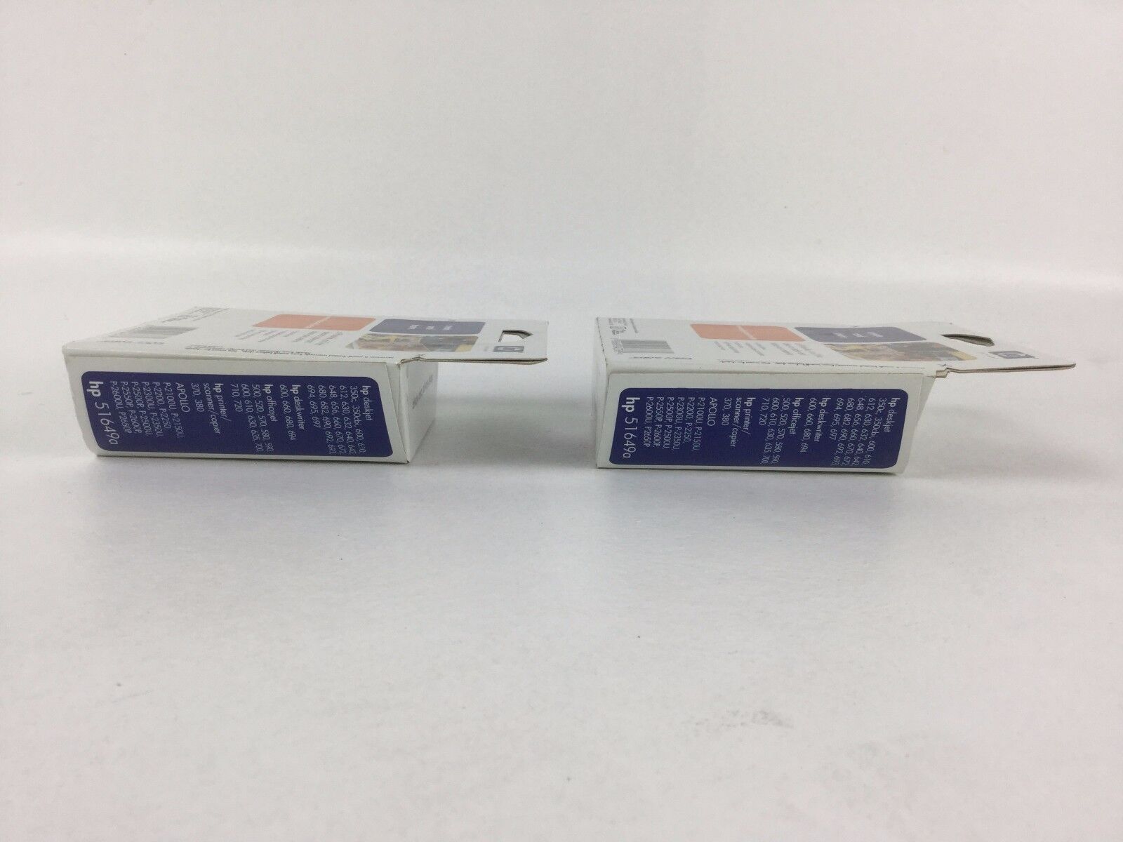 HP 49 Tri Color Ink Cartridge 51649A New Factory Sealed, (Lot of 2)