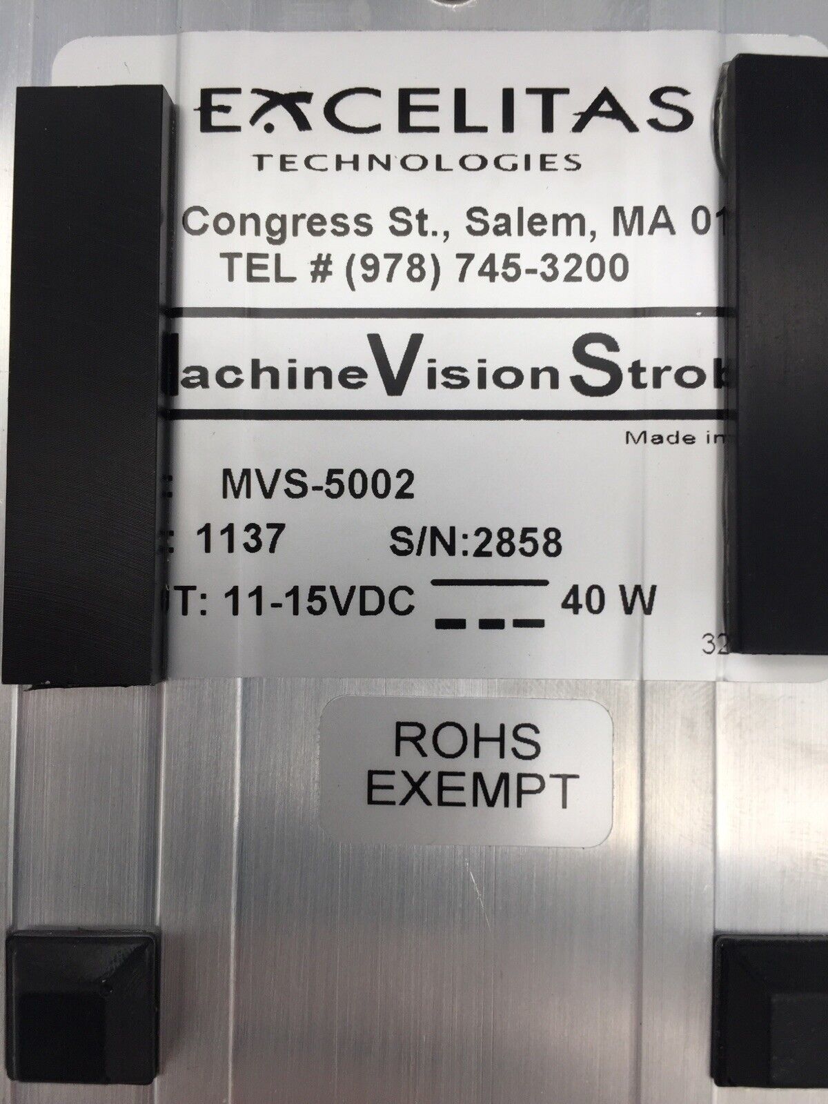 Perkin Elmer MVS-5002 Machine Vision Strobe