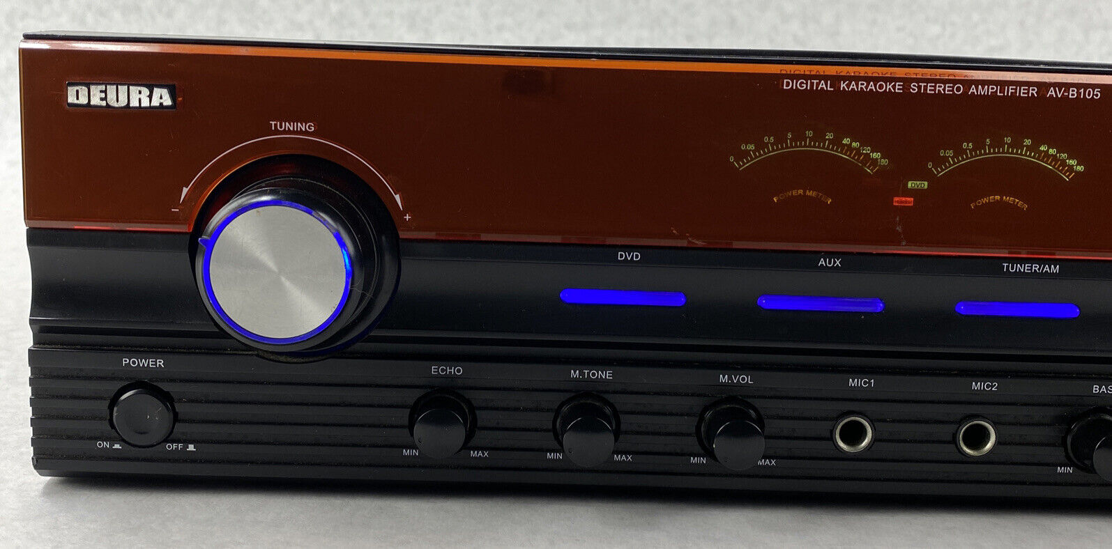Deura AV-B105 Digital Karaoke Stereo Amplifier