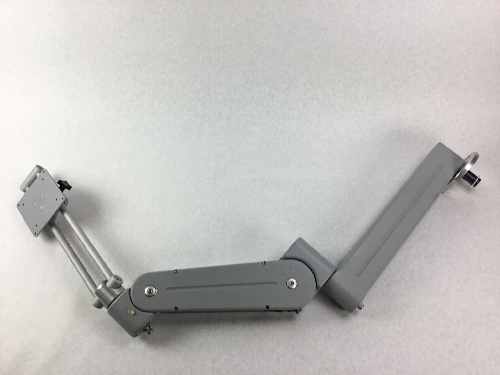 Wall Mount Medical Monitor + Keyboard Stand in the Style of Herman Miller