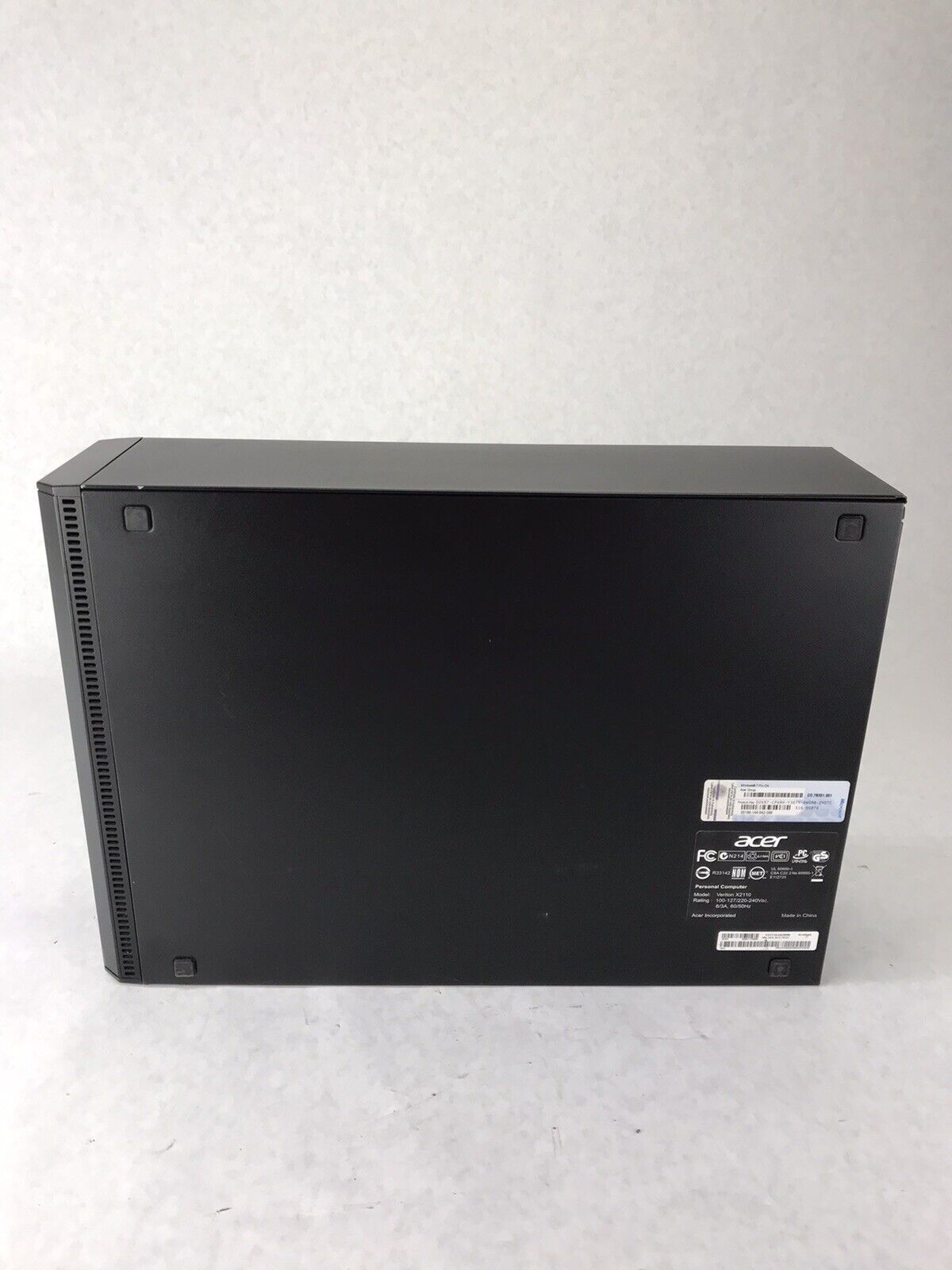 Acer Veriton X2110 SFF AMD Athlon II X2 260 CPU @ 3.20GHZ 4GB RAM No HDD No OS
