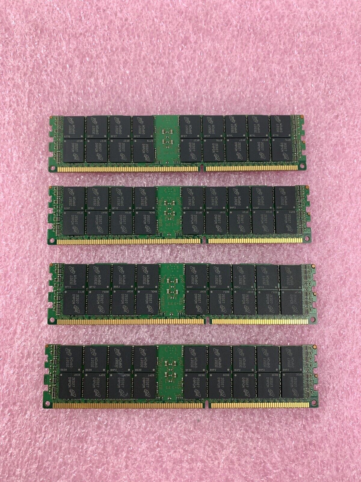 Lot of 4 Mircron 16GB 2RX4 PC3L-12800R MT36KSF2G72PZ-1G4D1HF SERVER RAM