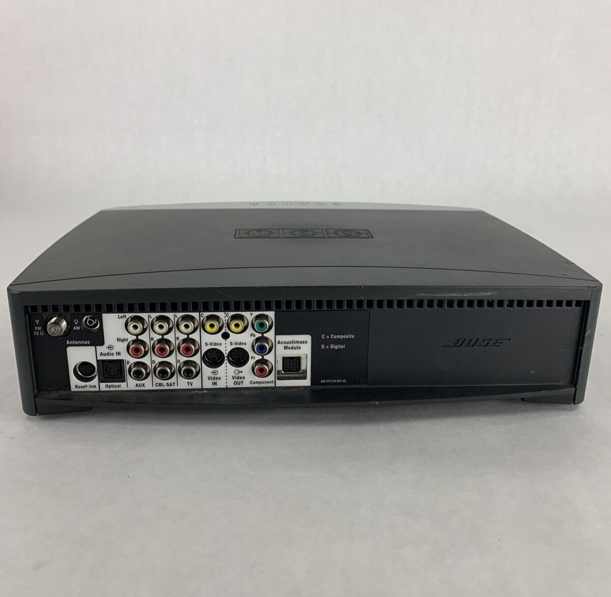 Bose Model av3-2-1 Series 2 Media Center with Speakers Untested