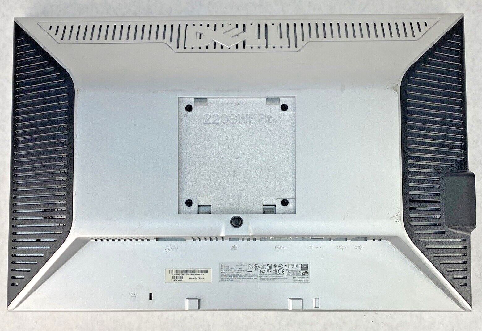 Dell 2208WFPT 22" WideScreen 1680 x 1050 LCD Flat Panel Monitor GRADE B 0F532H