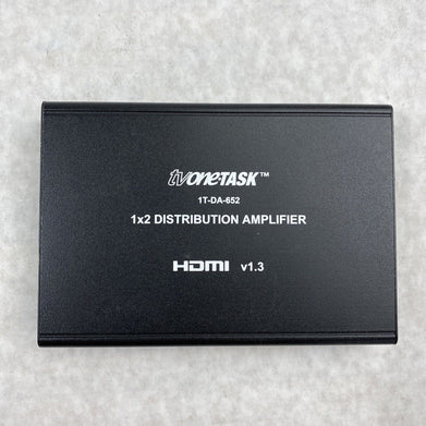 TVOne-Task 1T-DA-652 1x2 Distribution Amplifier HDMI v1.3 NO POWER SUPPLY