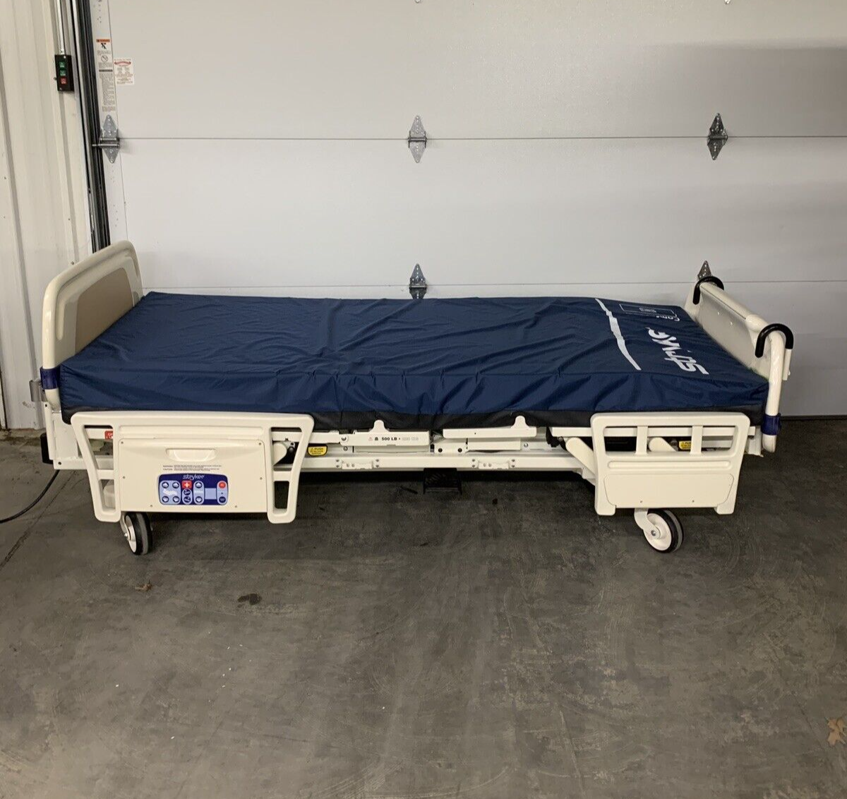 Stryker Epic Bed 2030 Critical Care Hospital Bed Comfort Gel Mattress For Parts