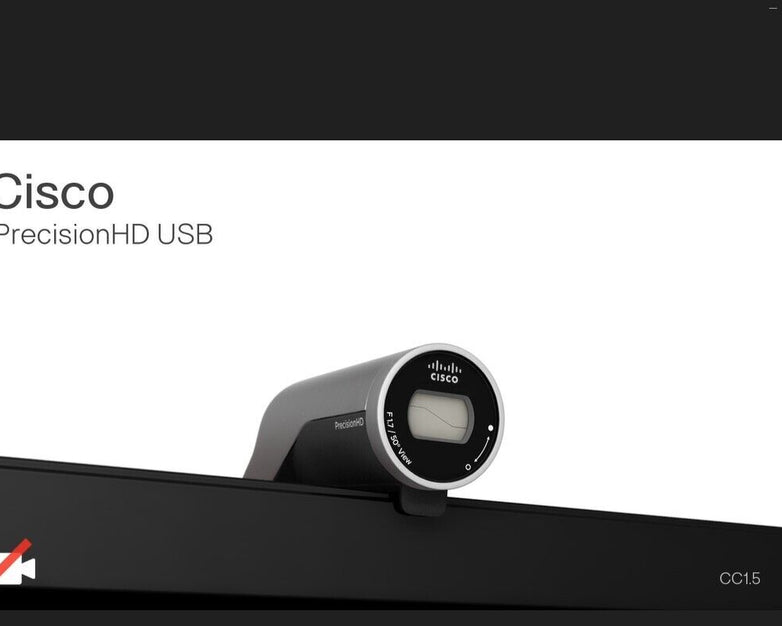 Cisco TTC8-03 TelePresence PrecisionHD USB Webcam Professional Grade