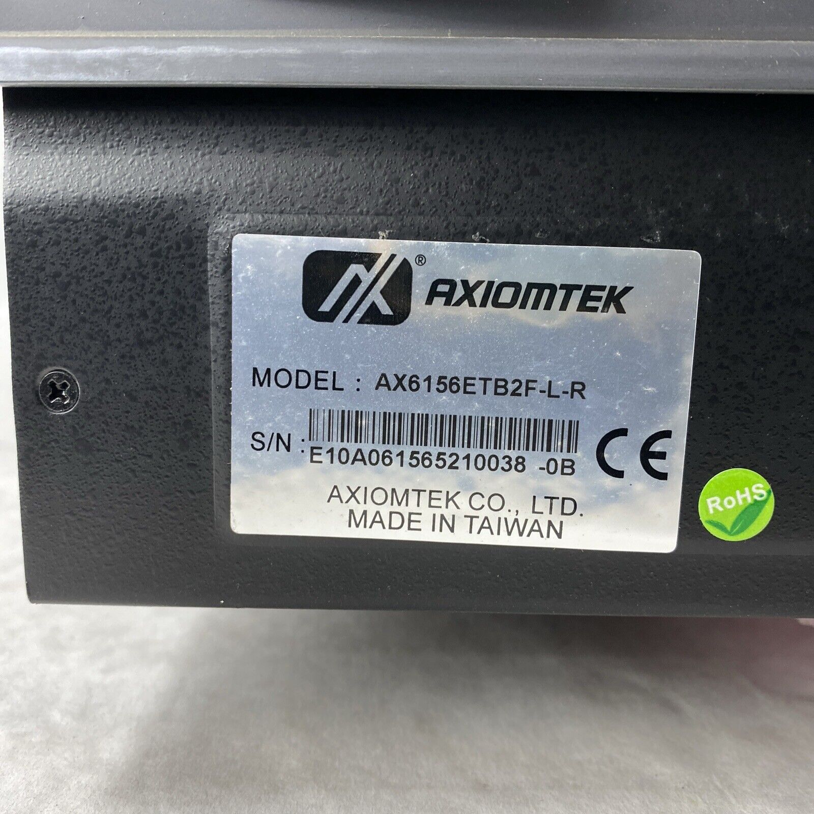 Harris 302050-32 H Class Controller Axiomtek AX6156ETB2F-L-R Industrial Chassis