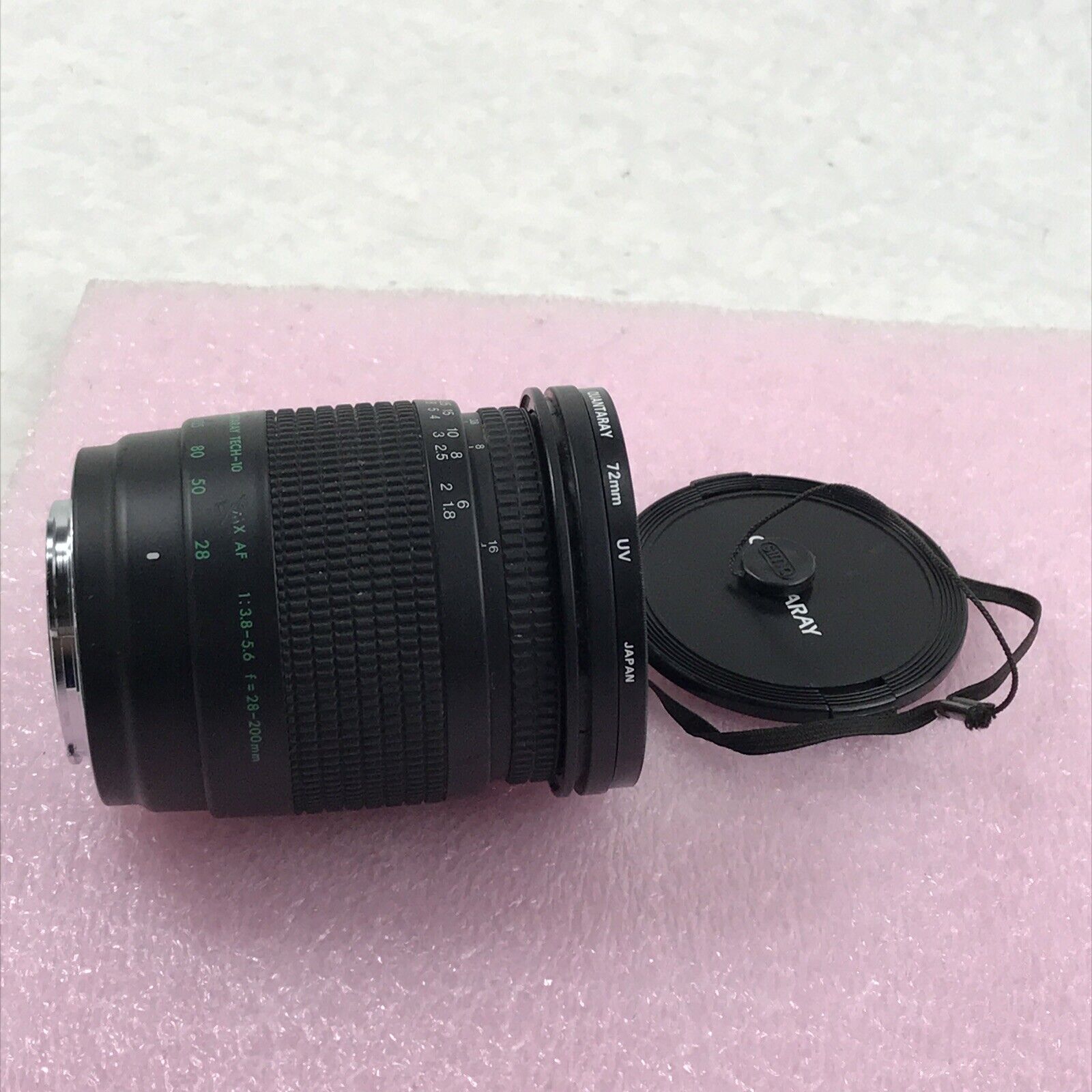 Quantaray Tech-10 MX AF 28-200mm f/3.8-5.6 AF Lens Multi-Coated Minolta