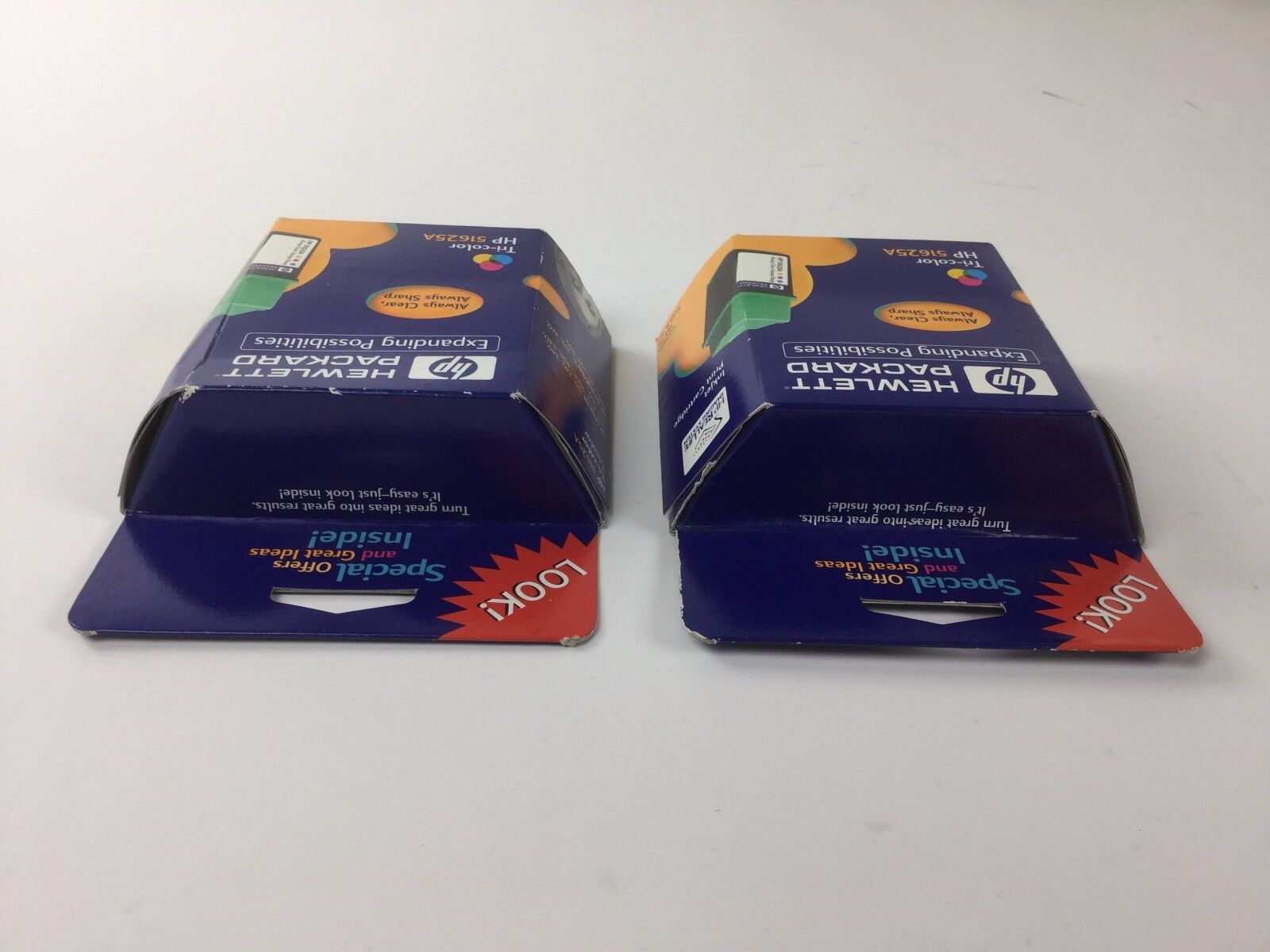 HP Inkjet Print Cartridge 51625A Tri Color (Lot of 2), NEW