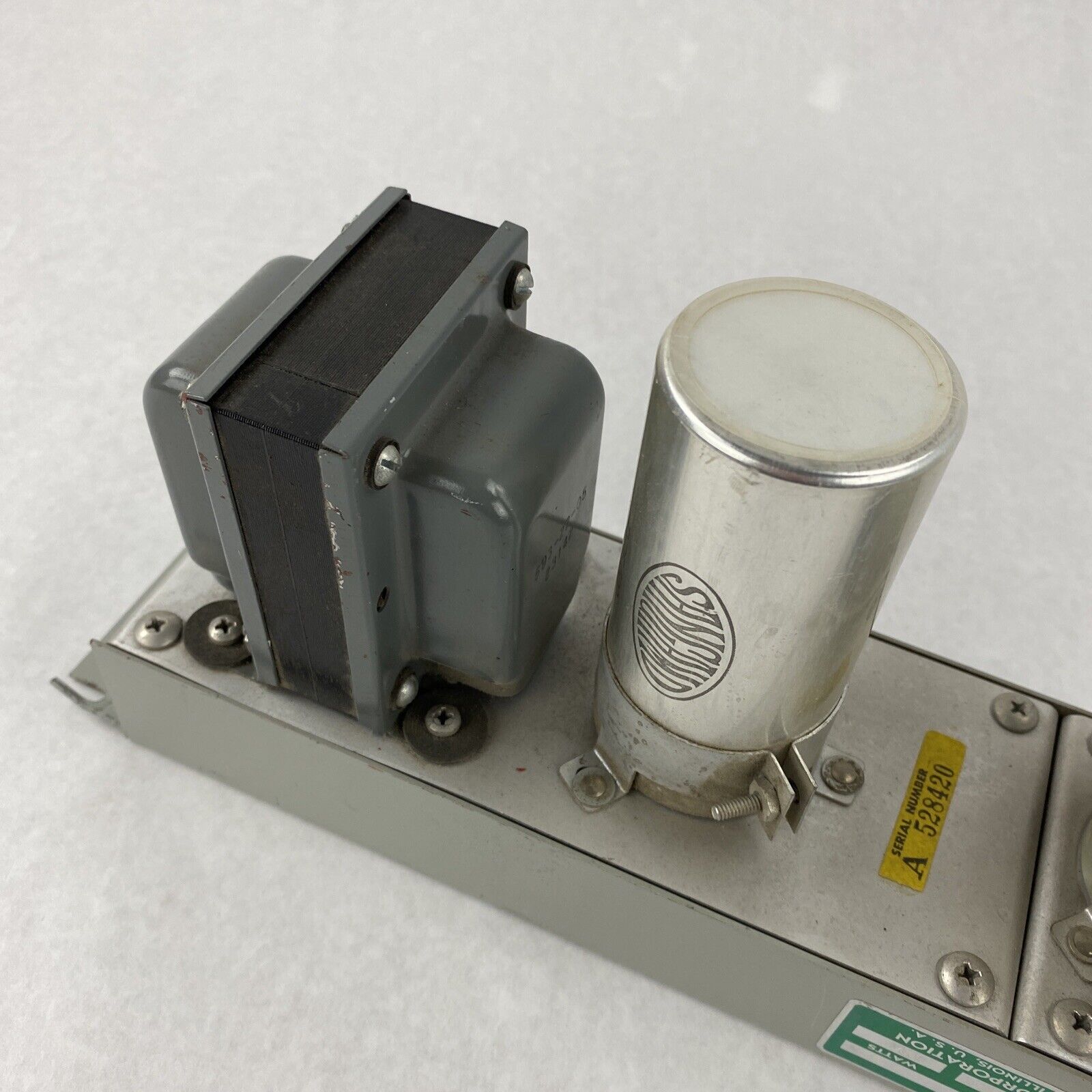 Dukane 17A255 Power Supply 110-971 D.C. Filter 125/250 Volts 127 Watts