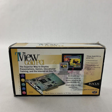 TView Gold PCI 444-5207  PC to Tv