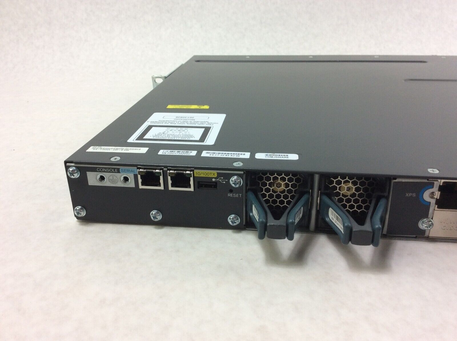 Cisco Catalyst 3560X GBE WS-C3560X-24P-S POE+ Network Switch
