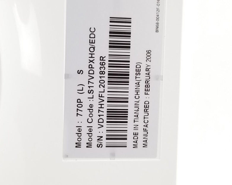 Samsung Syncmaster 770p 17" 1280 X 1024