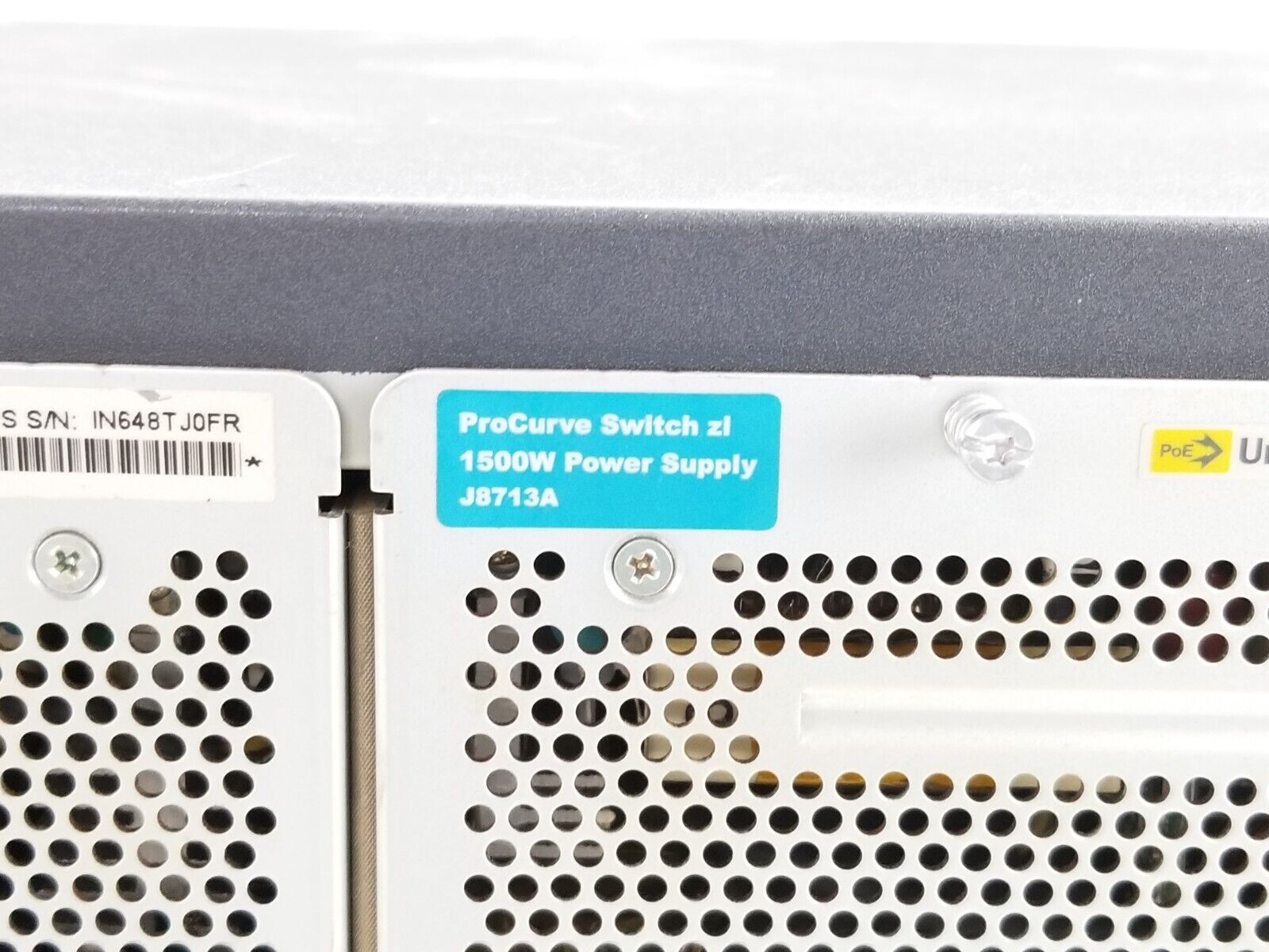 HP ProCurve Switch 5412zI J8698A Switch Chassis With 10x J8702A 2x J8705A