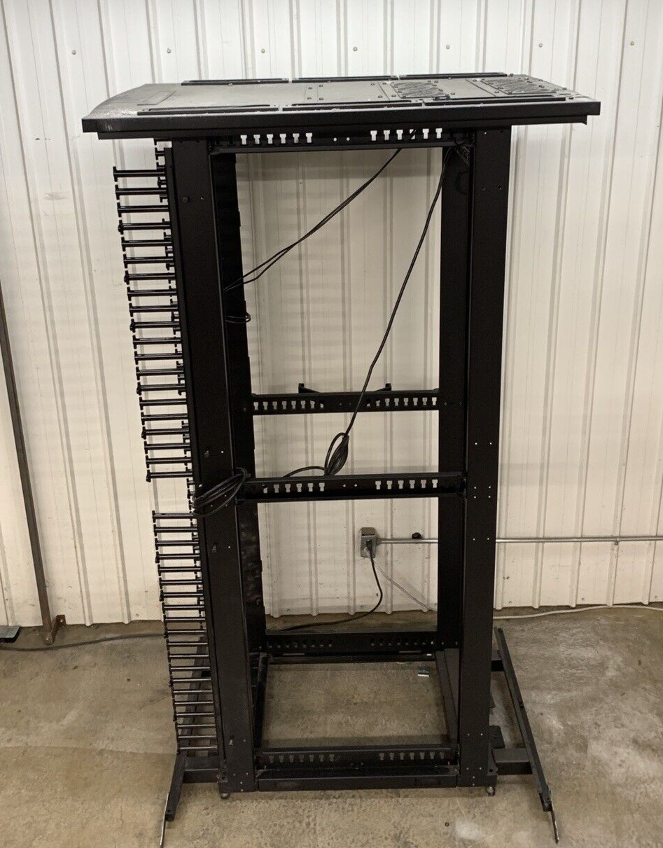 Siemen Vertipod Server Rack 45U Vp2-0AC111 Left Side No Panels
