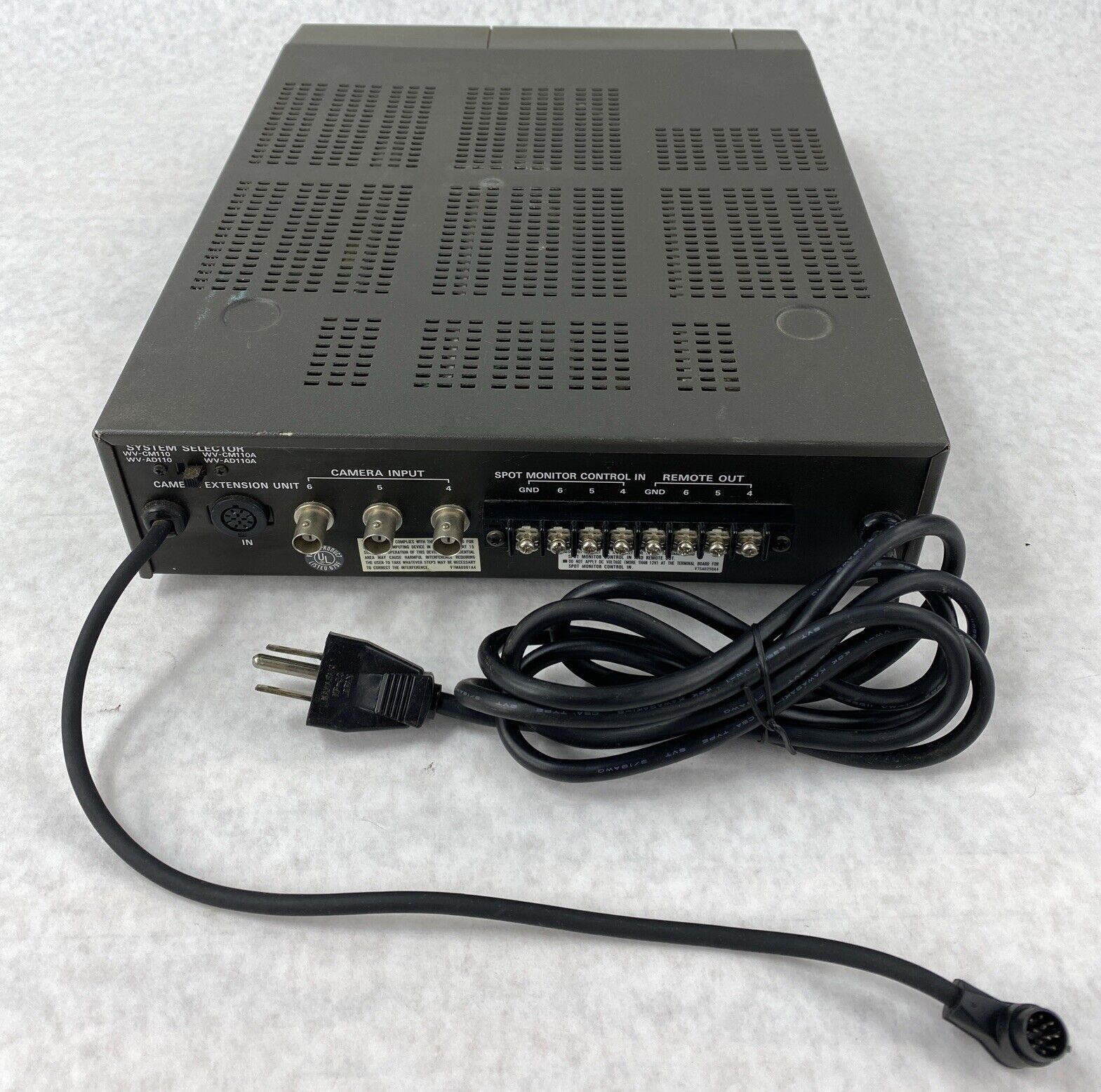 Panasonic Camera Extension Unit Model WV-AD 110A for Camcorder