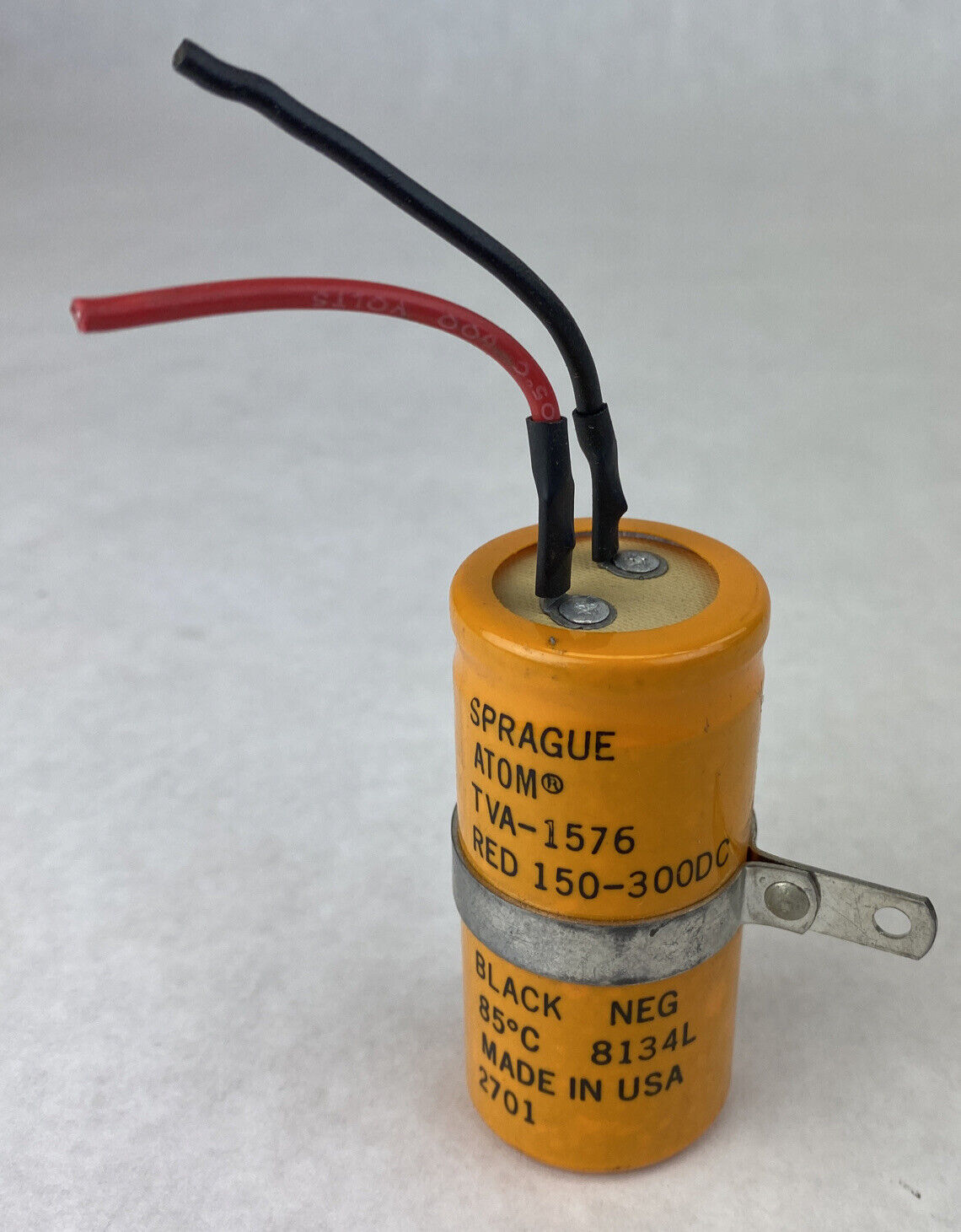 Sprague 8134L  ATOM TVA-1576 150uF 300VDC capacitor new old stock