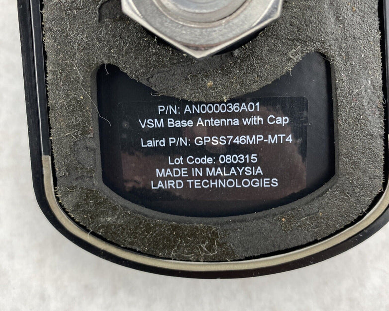 Motorola Laird AN000036A01 VSM Base RF Antenna with Cap GPSS746MP-MT4