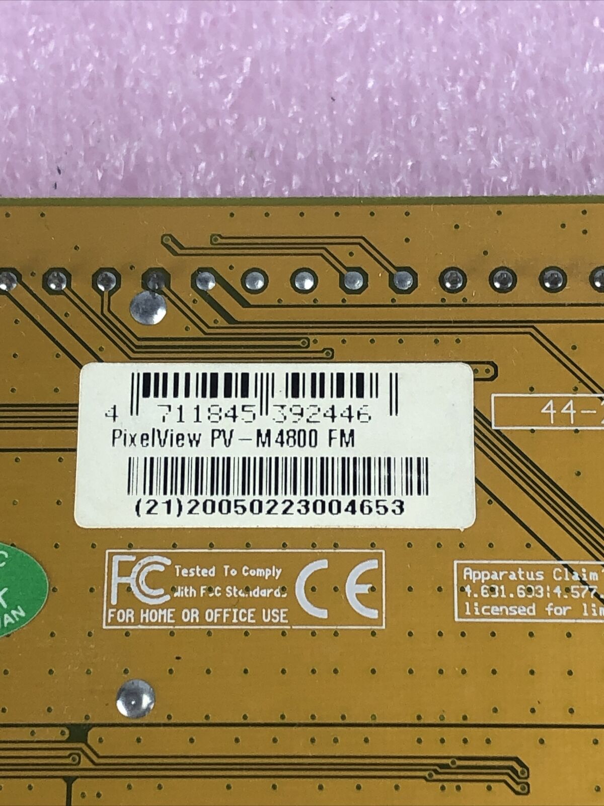 Pixelview PV-M800 FM Card
