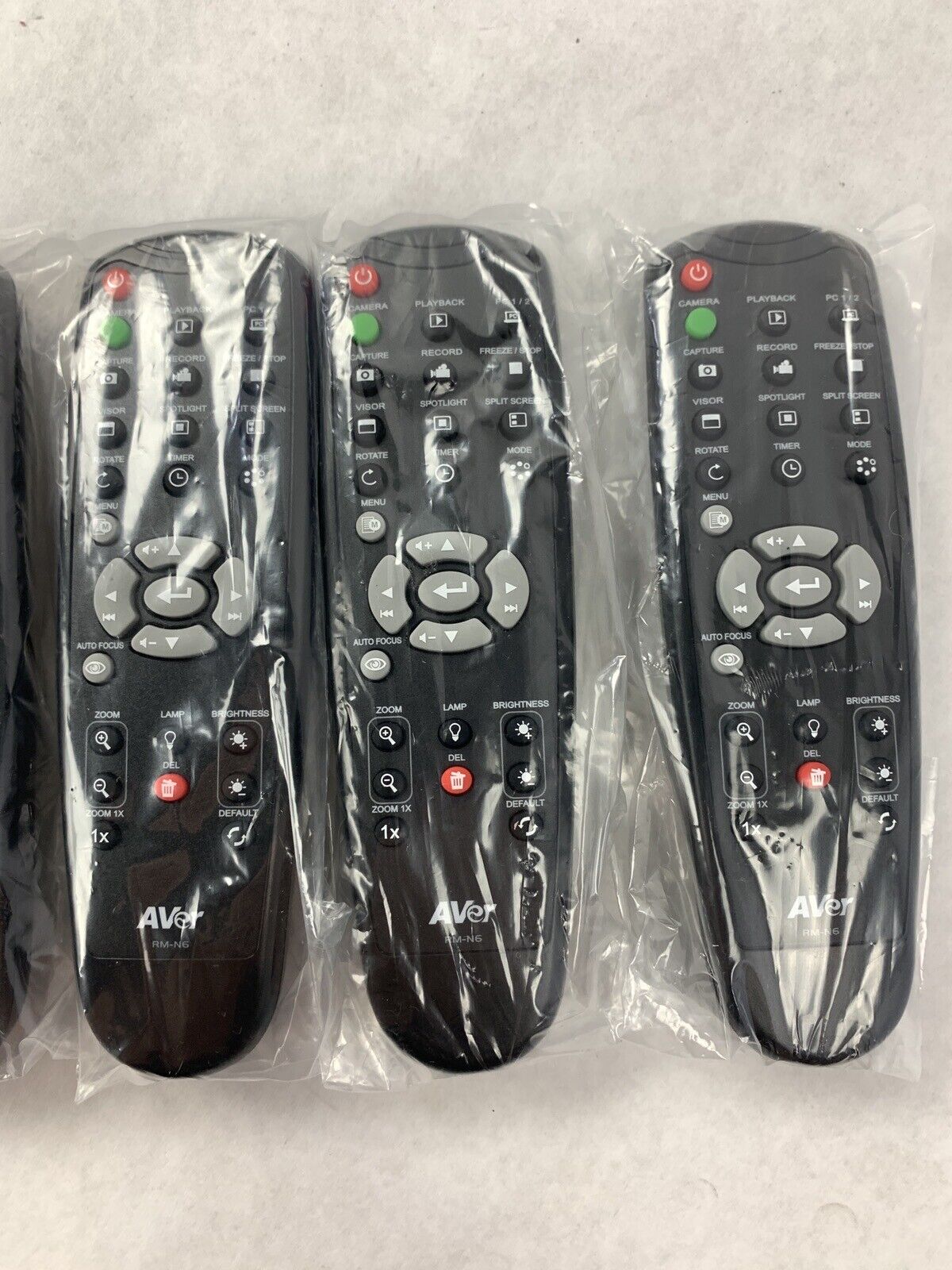 Lot of 5 New AVer RM-N6 for AVerVision M70 Remote Control