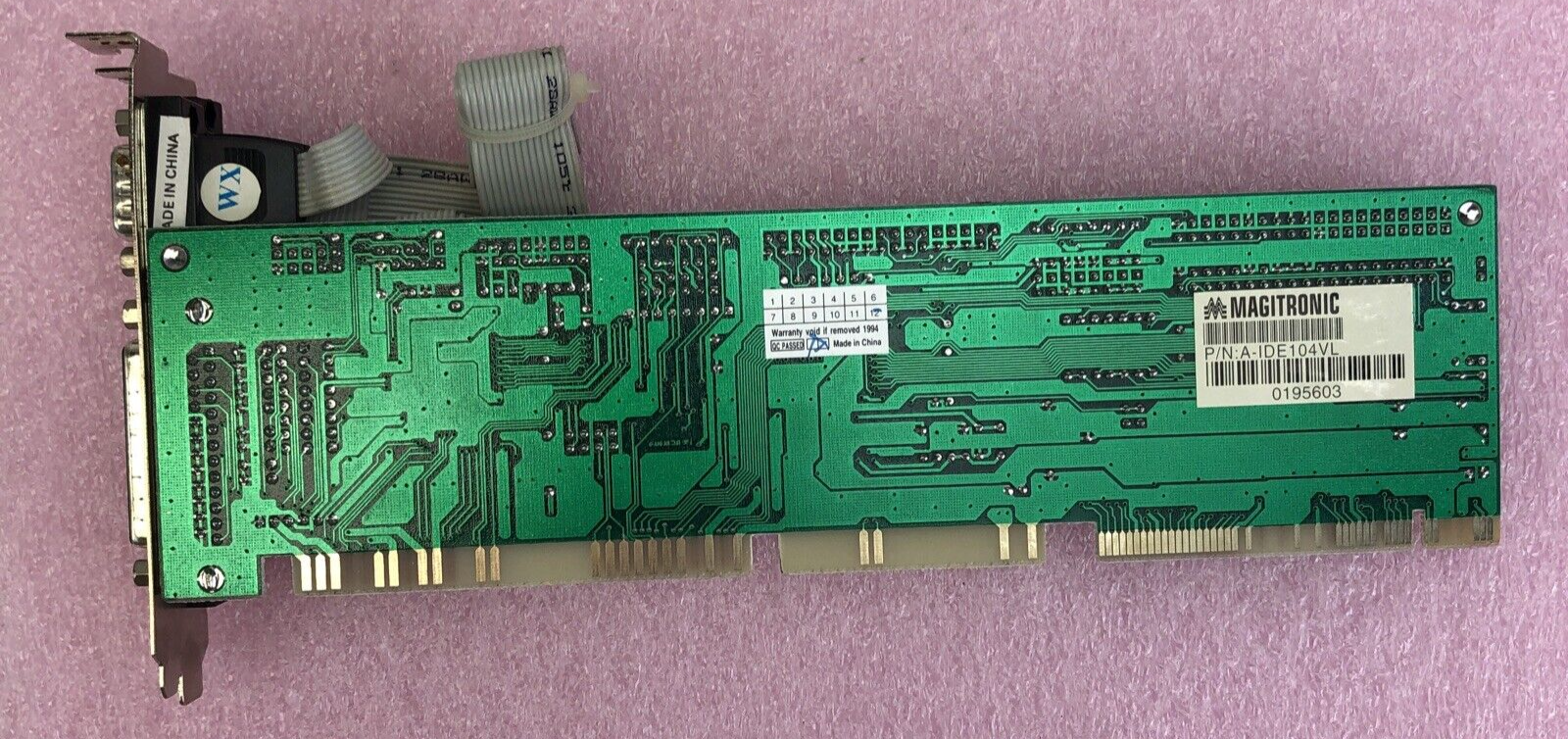 Magitronic A-IDE104VL VGA ParallelPort RS232 DB-25 Video Card