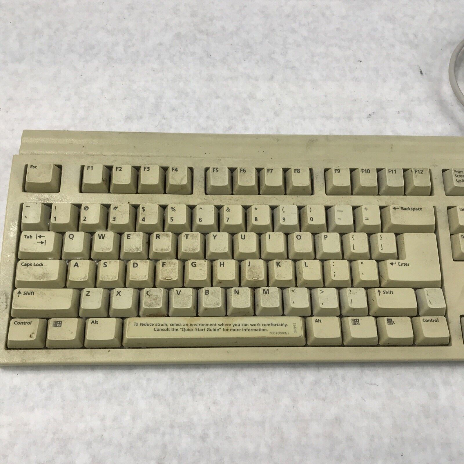 Vintage Packard Bell Computer Keyboard Model 5131C