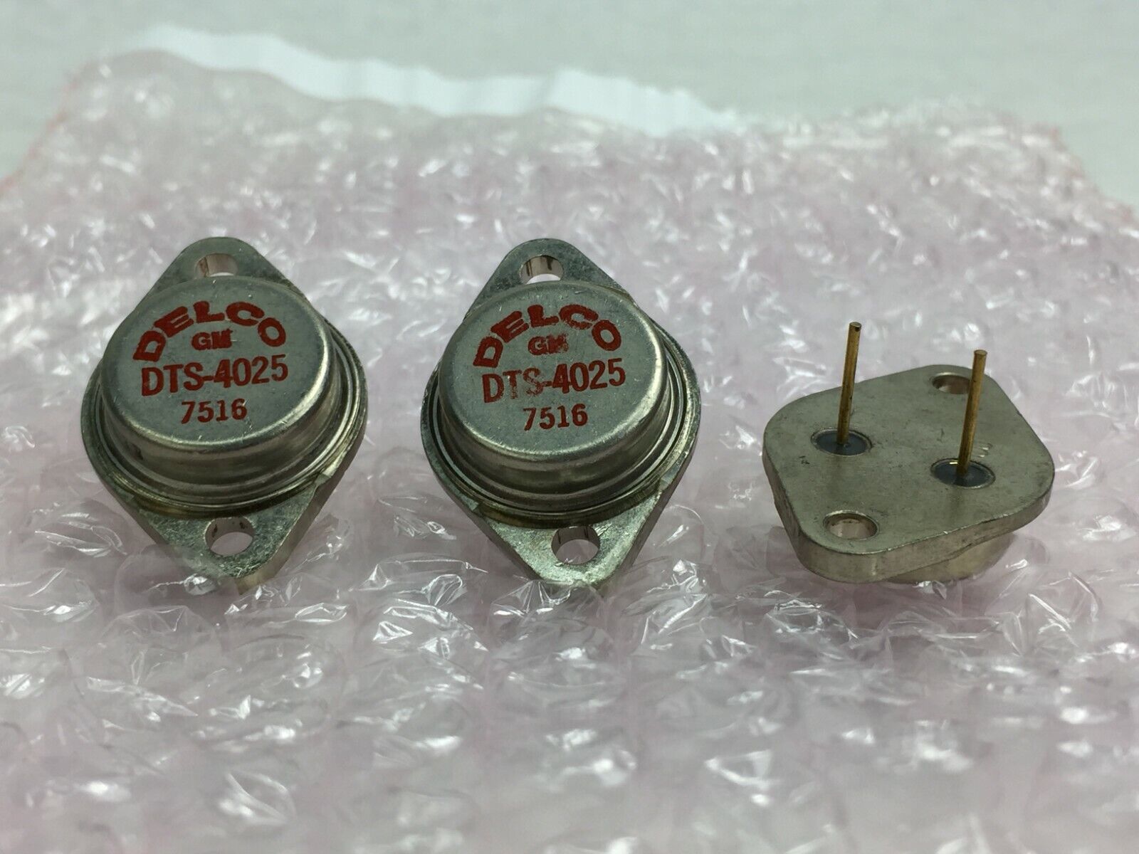 Delco GM DTS-4025 Transistors   Lot of 3   NOS